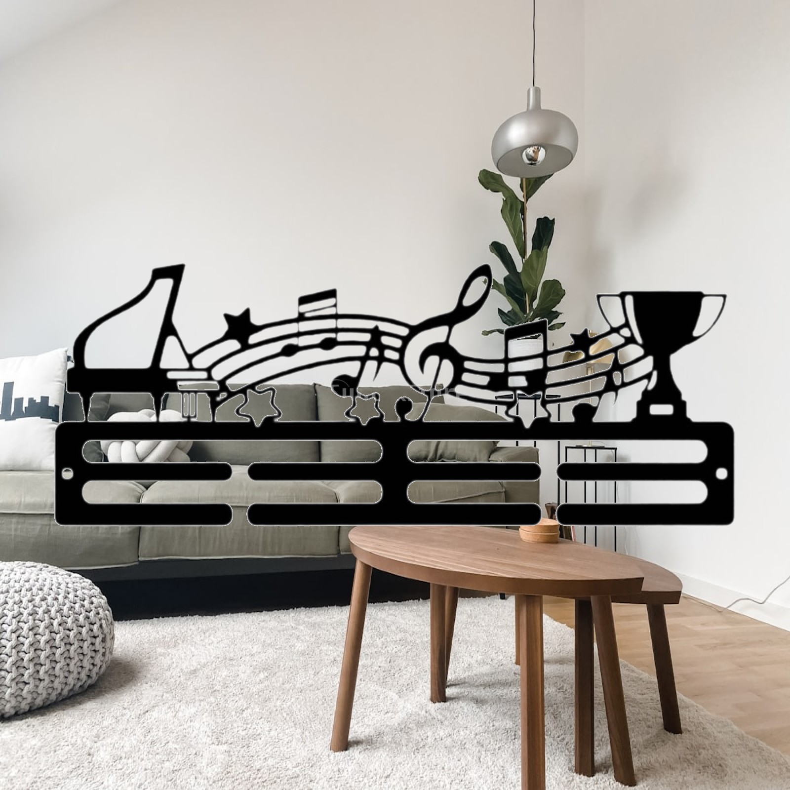 Home Gym Installation - Medailles Displayhanger IJzeren Wandmontage Medaillehouder Sportuitroepenrek