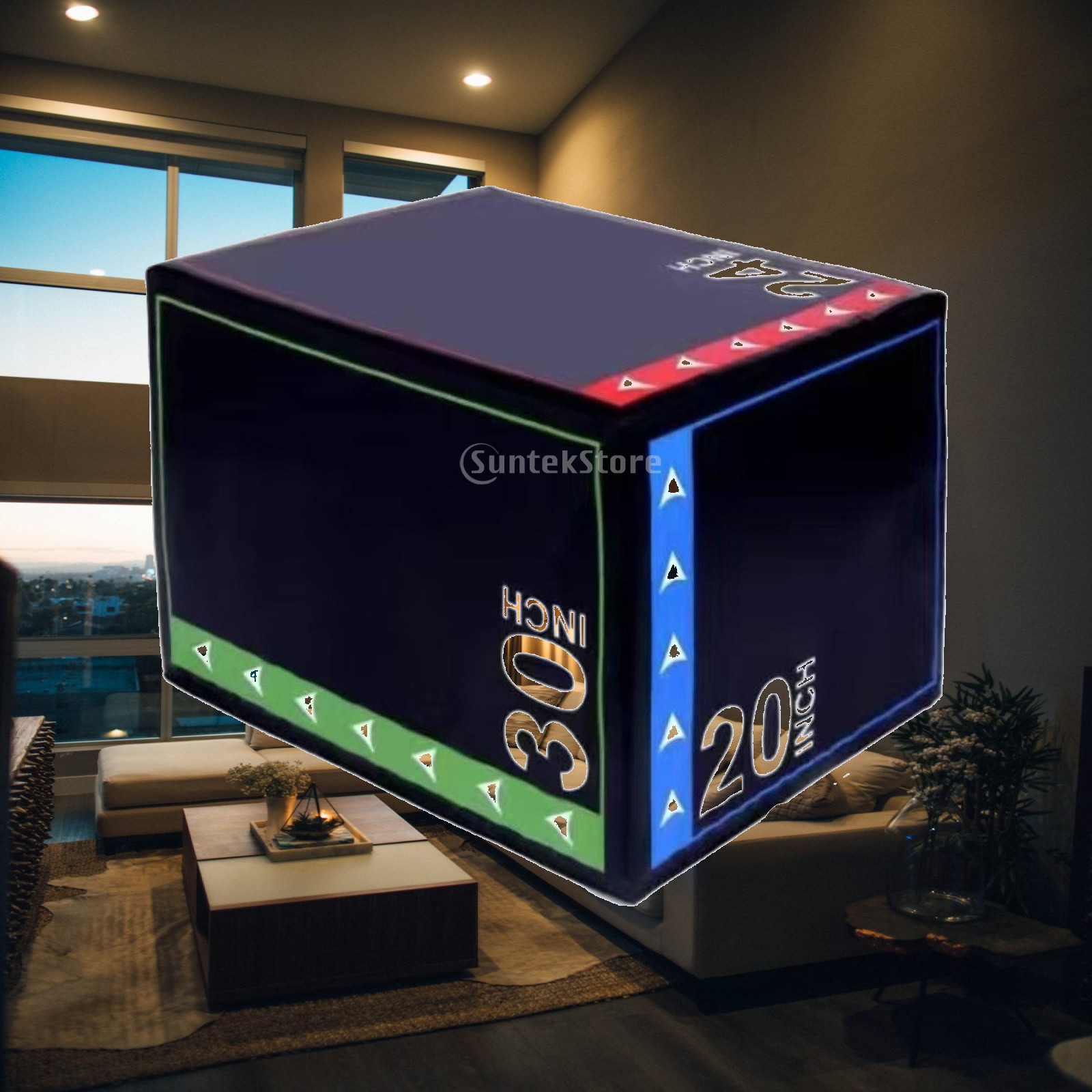 Home Gym Studio - Zachte Plyo Jump Box, schokabsorberende schuim