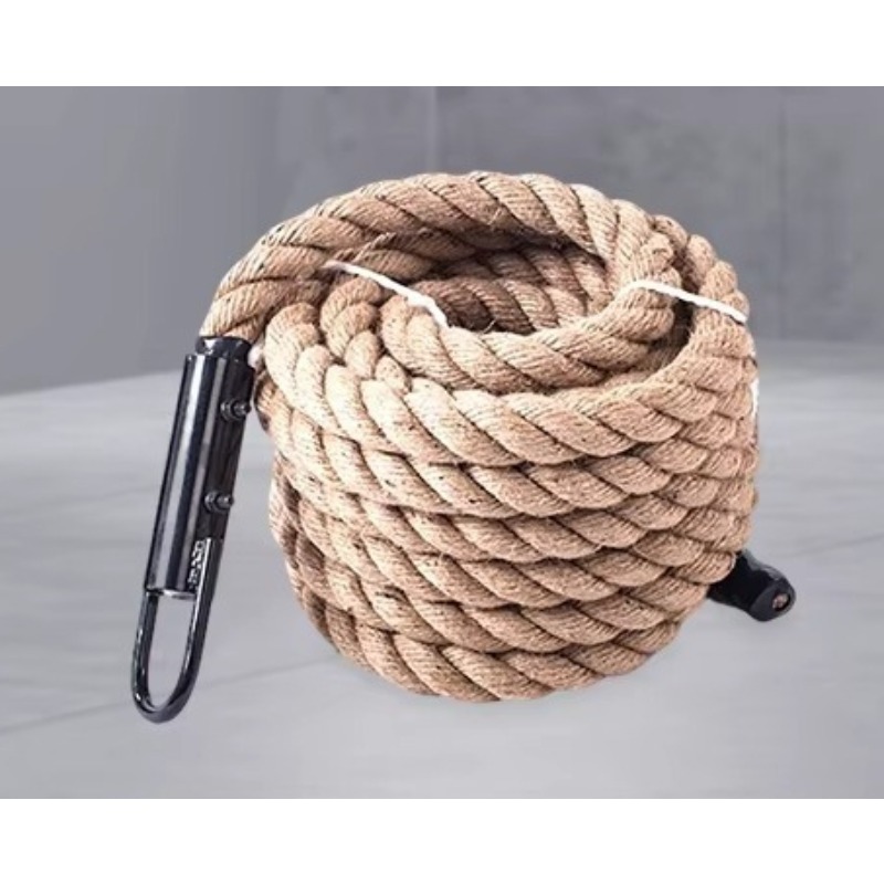 Home Gym Leg - 9m Battle Rope met stabiele bevestigingshaak,