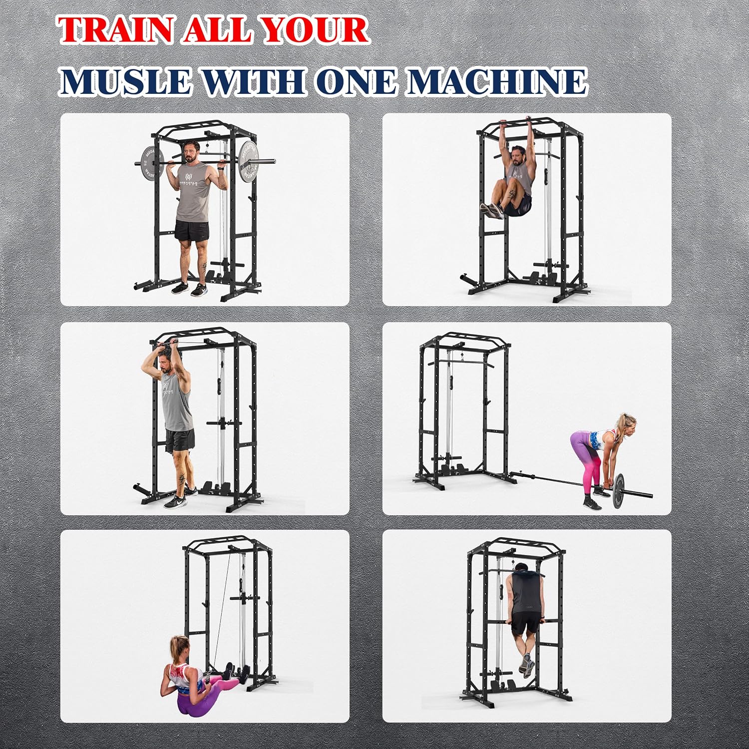 Home Gym Cage Squat Rack Lat P - Home Gym Lat Pulldown recensie en prijs