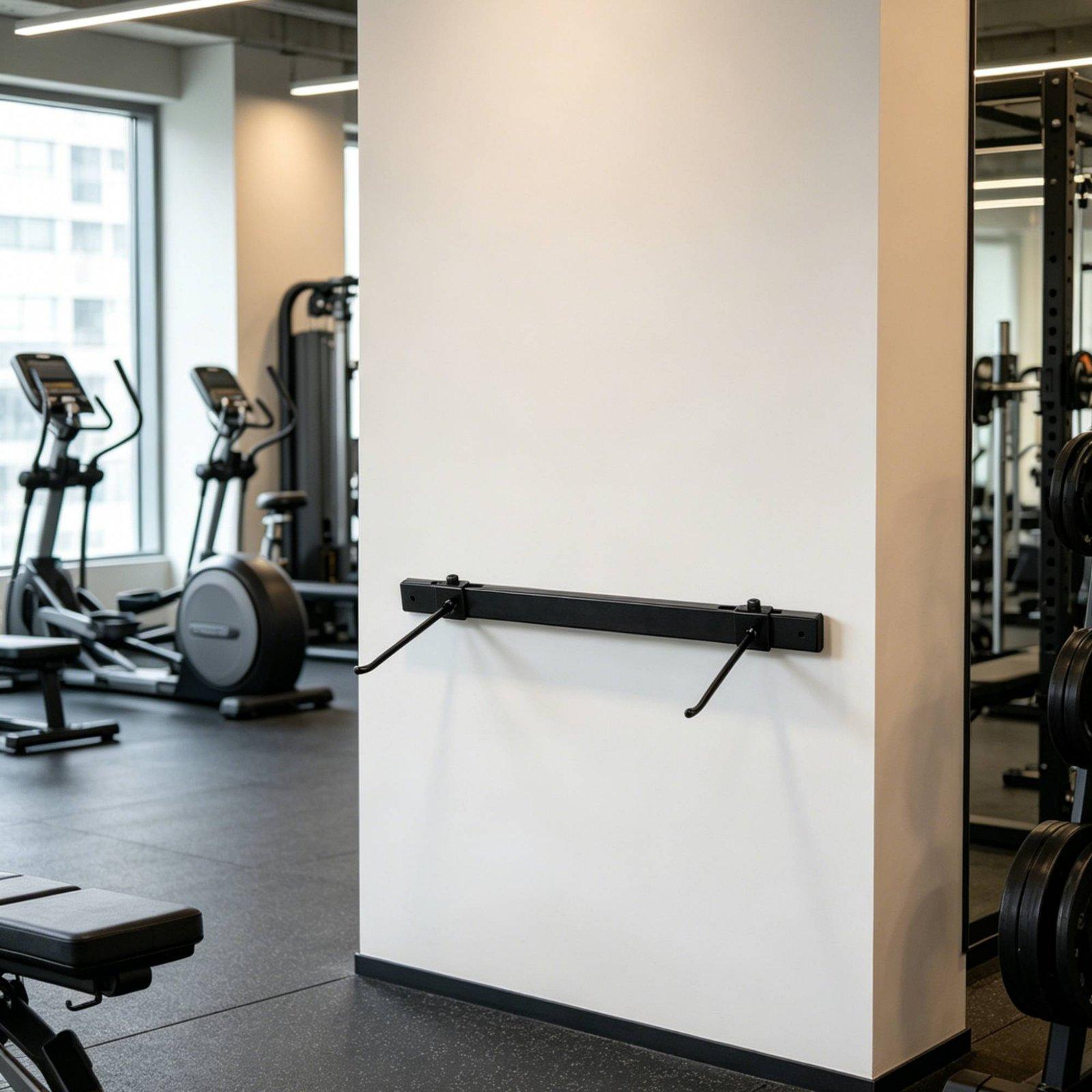 Wandmontage opbergrek voor oef - Home Gym Studio recensie en prijs