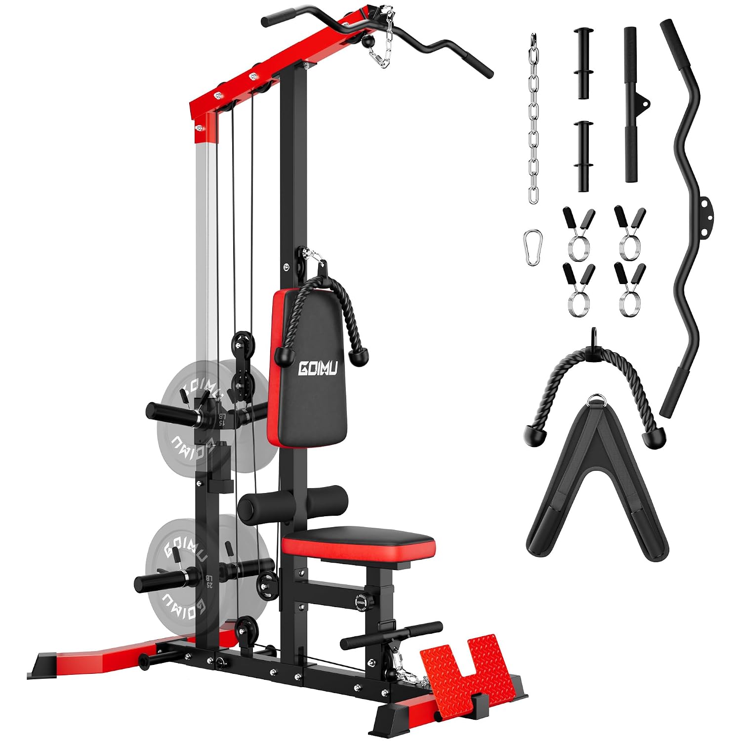 LAT Pulldown & Row Kabelmachin - Home Gym Lat Pulldown recensie en prijs