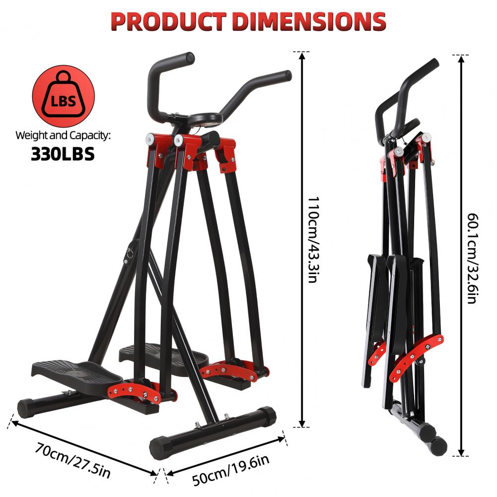 Air Walk-oefenapparaat voor th - Home Gym Foldable recensie en prijs