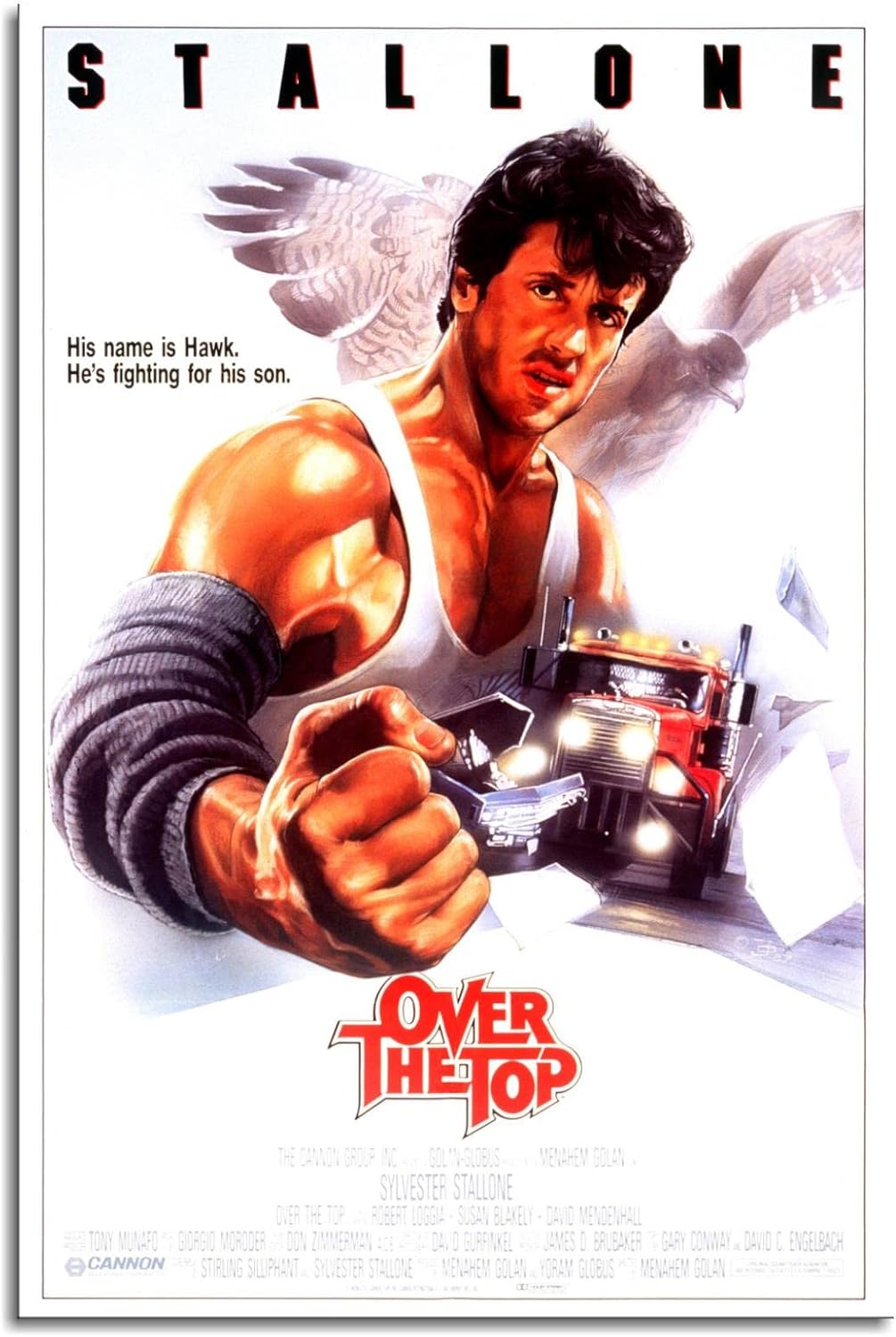Over The Top Movie Poster Klas - Home Gym Designs recensie en prijs