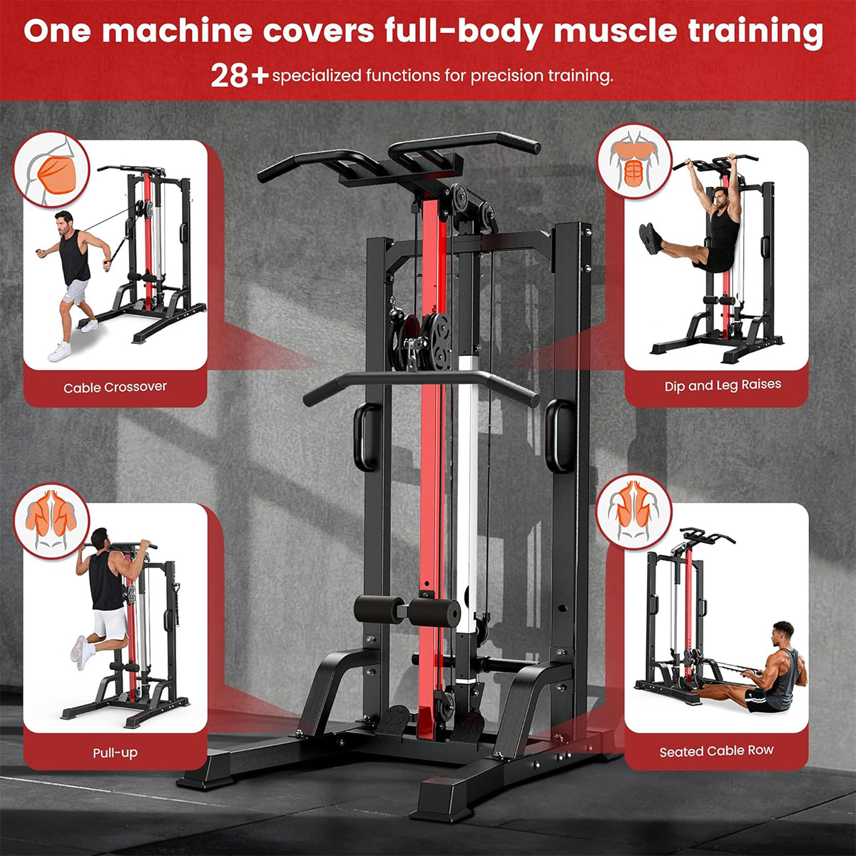 Pooboo Home Gym Machine - Hoog - Home Gym Leg recensie en prijs