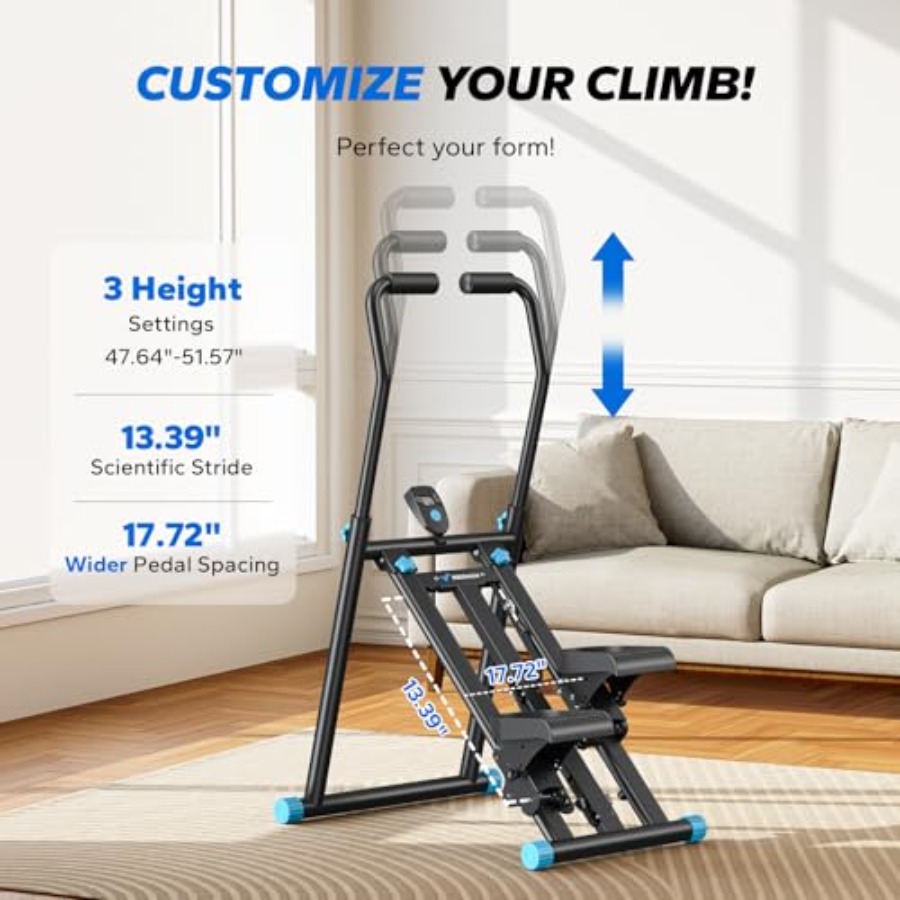 Homegym traploper: stalen fram - Home Gym Designs recensie en prijs