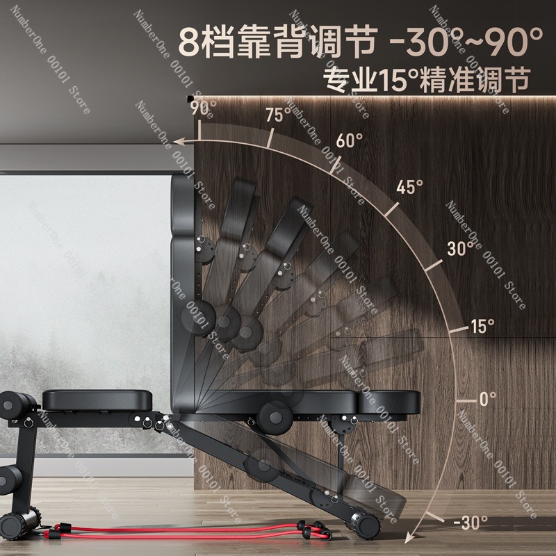 Fitnessstoel met halterfunctie - Home Gym Foldable recensie en prijs