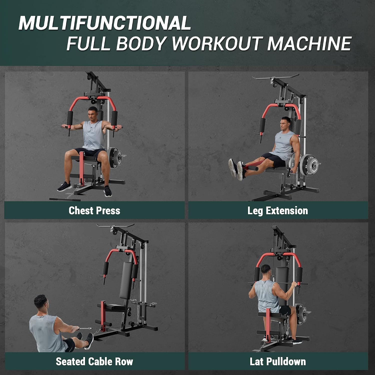 Volledige Home Gym Machine met - Home Gym Pulley System recensie en prijs