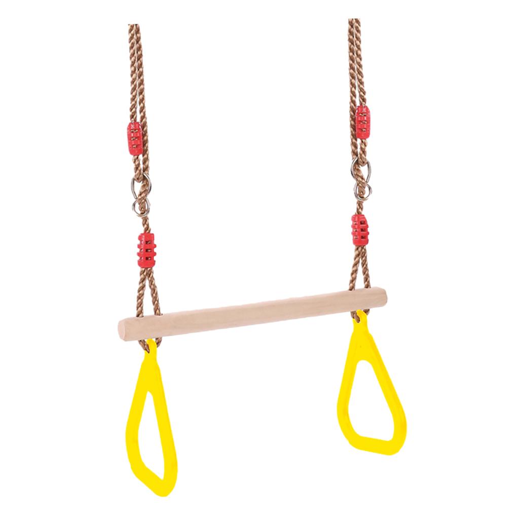 Binnen- en buiten speeltoestel - Gymnastic Rings Wooden recensie en prijs