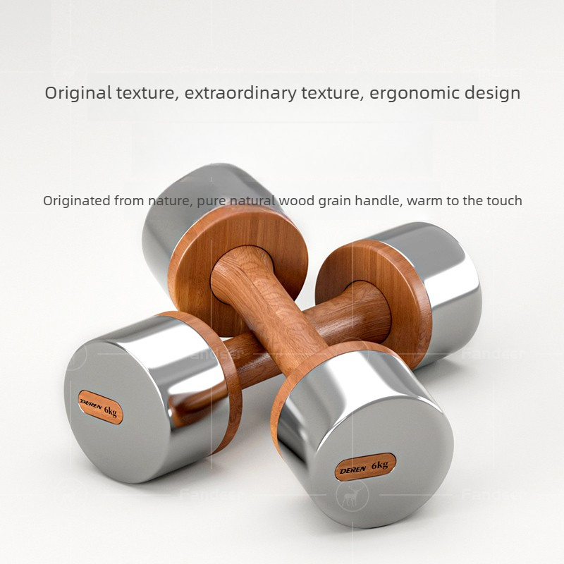 Verstelbare halterset van hout - Home Gym Designs recensie en prijs