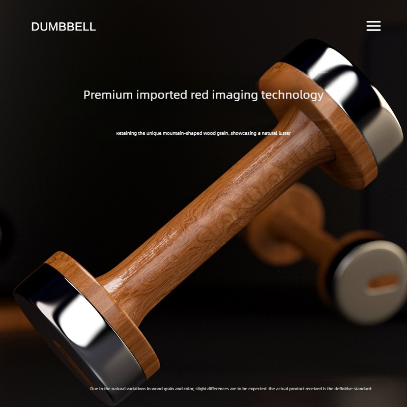 Verstelbare halterset van hout - Home Gym Designs recensie en prijs