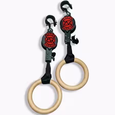 Berken Fitnessringen Hoge drag - Gymnastic Rings Wooden recensie en prijs