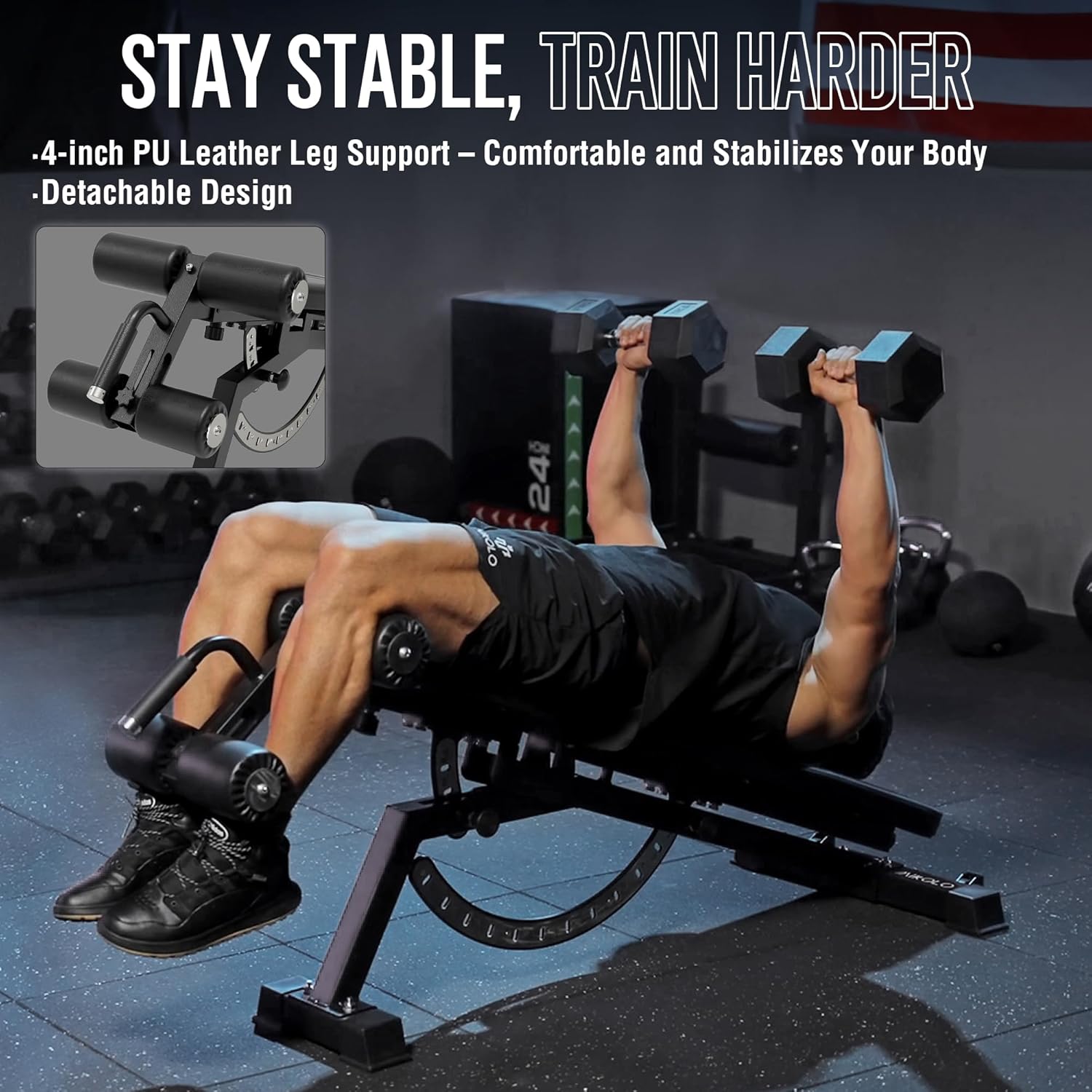 Homegym Gewichtsbank - Staal,  - Home Gym Leg recensie en prijs