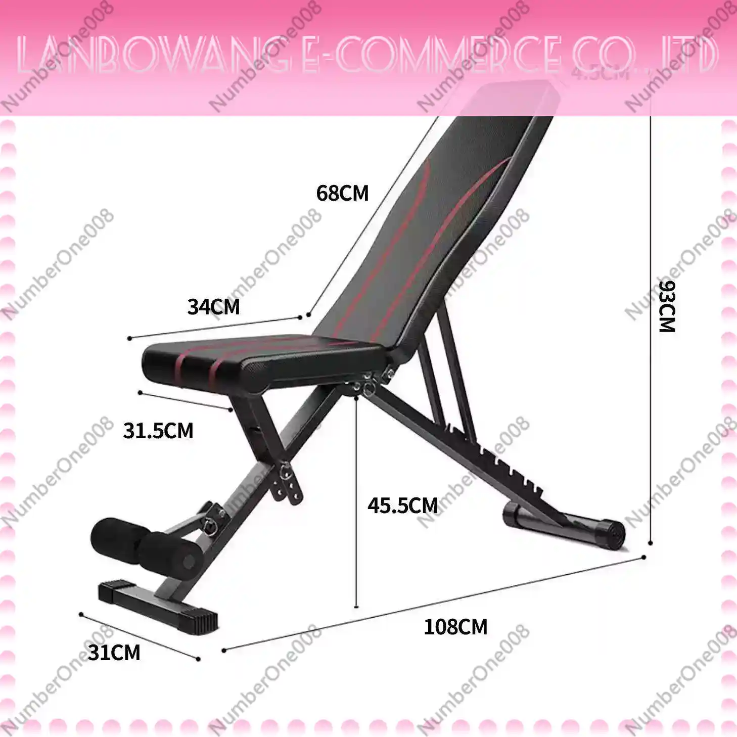 Opvouwbare halterbank, buikspi - Home Gym Installation recensie en prijs