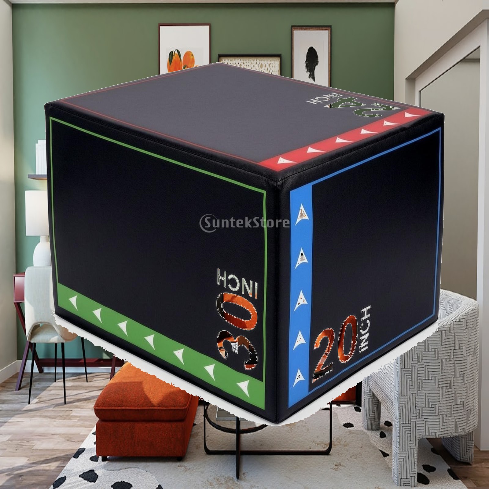 Zachte Plyo Jump Box, schokabs - Home Gym Studio recensie en prijs