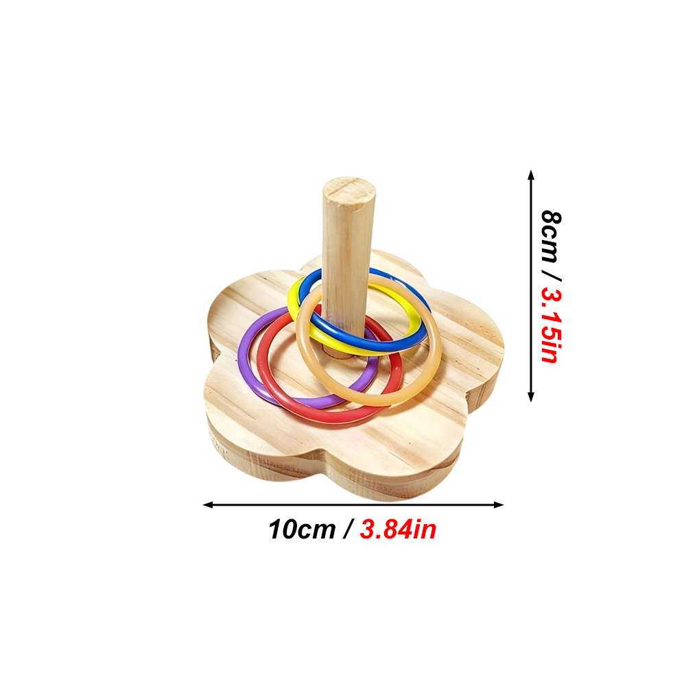 1PC Houten Papegaai Intelligen - Gymnastic Rings Wooden recensie en prijs
