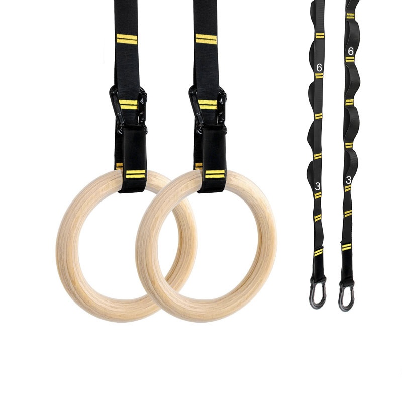 28mm 32mm Pull-up Gymnastiekri - Gymnastic Rings Wooden recensie en prijs