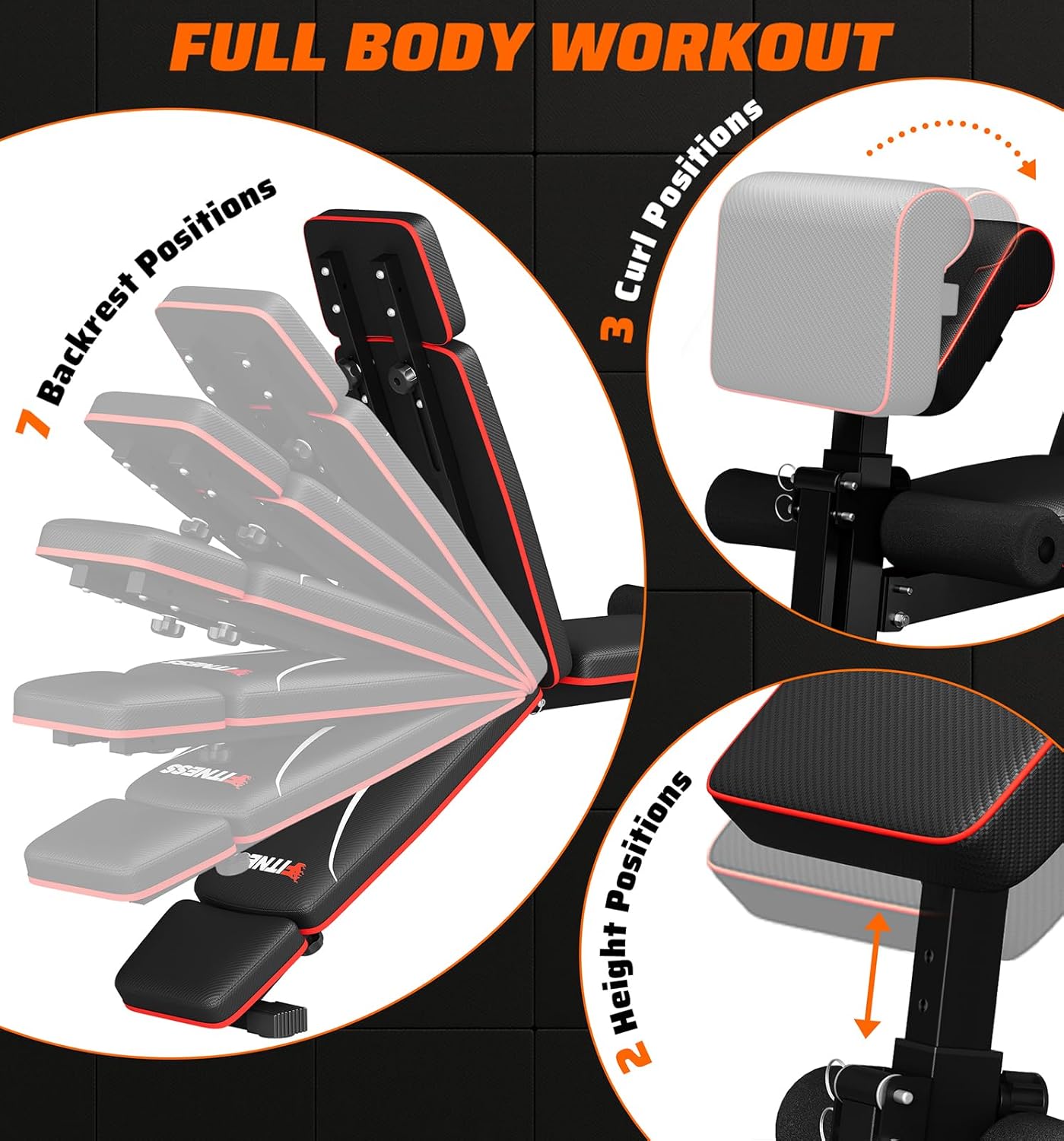 Opvouwbare halterbank voor thu - Home Gym Foldable recensie en prijs