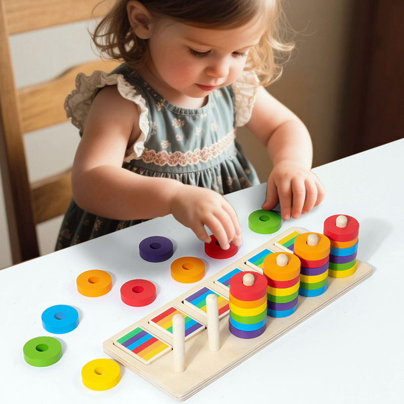 Montessori Geheugentraining Kl - Gymnastic Rings Wooden recensie en prijs
