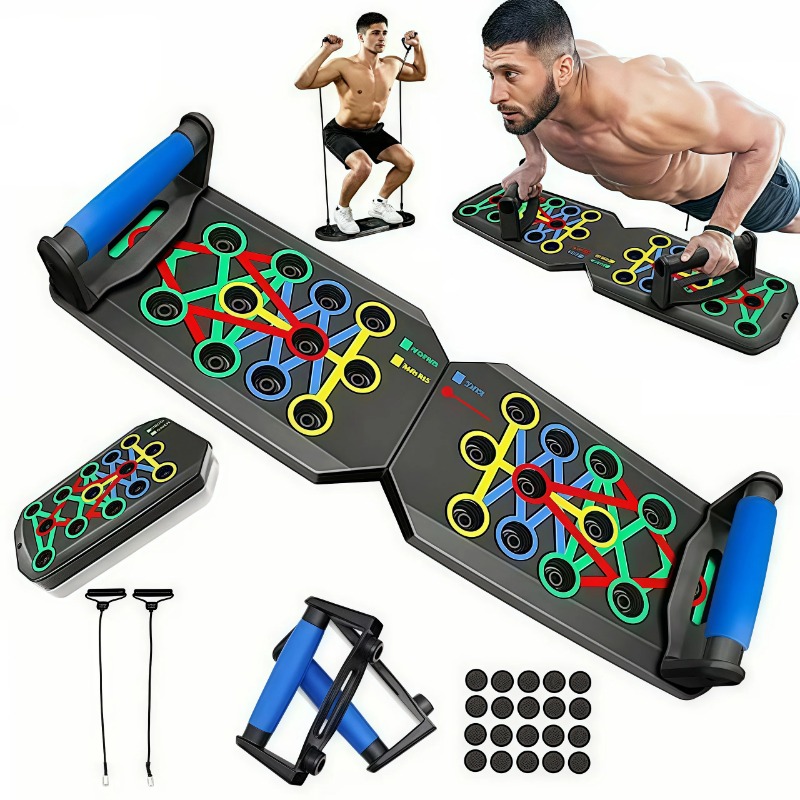 Opvouwbaar push-up board met w - Home Gym Simple recensie en prijs